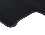 TAPPETINI PREMIUM IN VELLUTO ANTERIORI, NERO