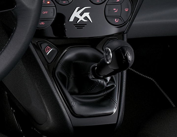 Originale Ford Ka 09/2008-05/2016 Cuffia per pomello leva del cambio nero vinile