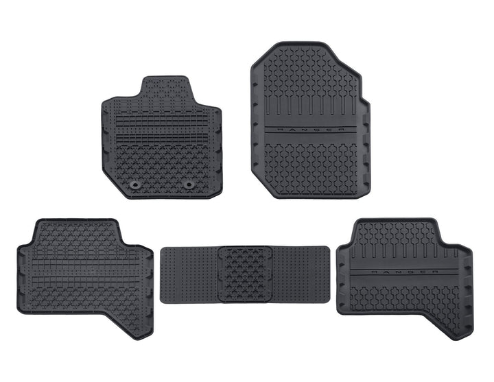 Originale Ford Ranger® 01/2012-06/2022 Tappetini in gomma Anteriori e posteriori