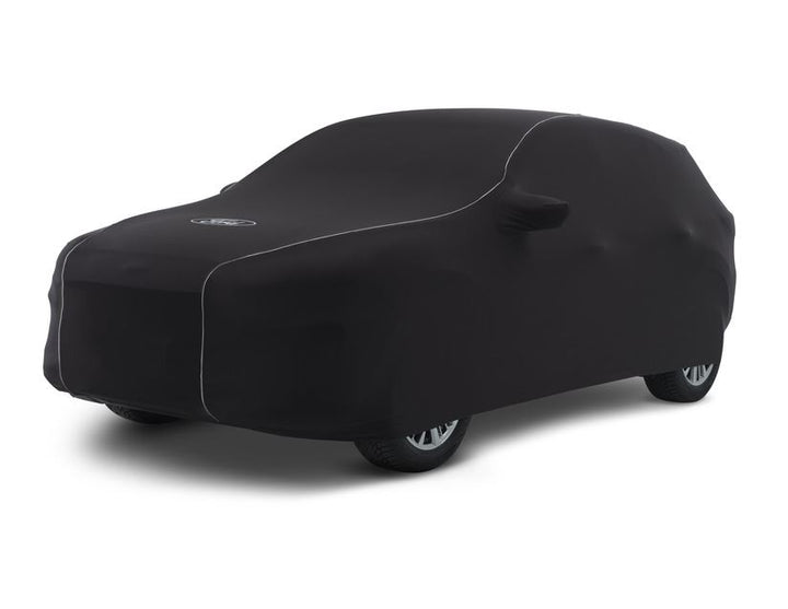 Originale Ford Kuga Copertura protettiva Premium nera con rivestimento bianco e logo Ford ovale bianco