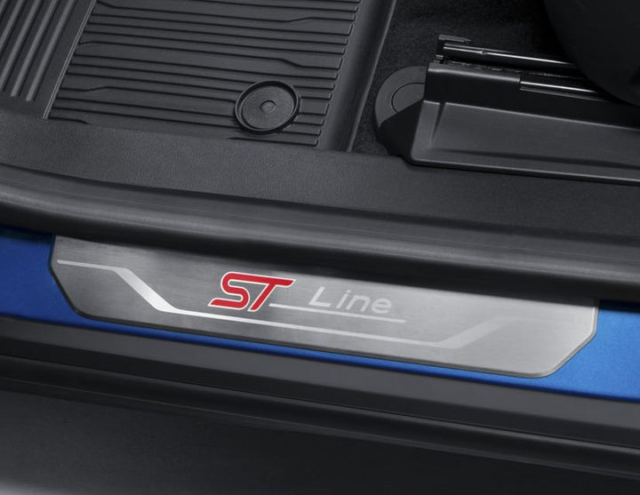 Originale Ford Puma dal 10/2019 Piastra battitacco anteriore,con logo ST-Line