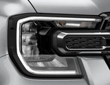 Originale Ford Ranger dal 06/2022 Kit coprifanali anteriori bordo nero opaco
