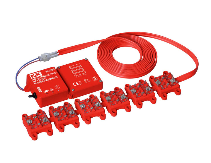 K&K* REPELLENTE ANTI MARTORE M9300, CON PROTEZIONE SCOSSE ELETTRICHE