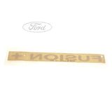 Targhetta orig. Ford Fusion portellone post. Emblema Fusion+ 2002-2012 1211712
