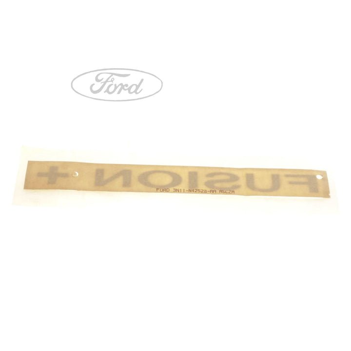 Targhetta orig. Ford Fusion portellone post. Emblema Fusion+ 2002-2012 1211712