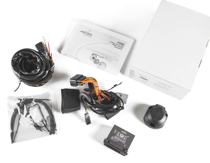 JAEGER automotive GmbH* Kit collegamenti elettrici per gancio traino Connettore a 13 poli