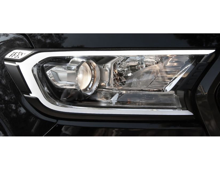 Ranger 01/2012-01/2019 Pickup Attitude* Kit coprifanali anteriori con led