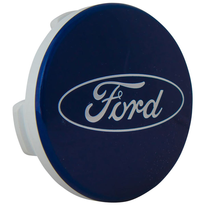Coprimozzo centrale in lega 54mm Fiesta Focus EcoSport blu, singolo