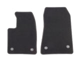 TAPPETINI, MOQUETTE STANDARD ANTERIORI, NERO