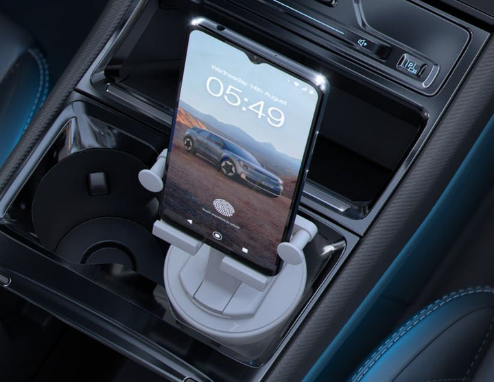 Originale Ford All-Electric Explorer/All-Electric Capri Interfaccia porta-tazza multiuso (file STL per stampa 3D)