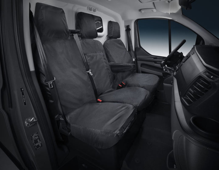 Ford Transit Custom® HDD* Coprisedile per sedile doppio passeggero,nero