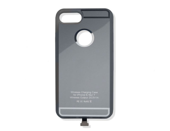 ACV* Custodia con funzione di ricarica wirless integrata per IPhone® 6+/7+, nero