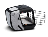 4PETS®* BOX DA TRASPORTO CAREE PER CANI E GATTI, DA FISSARE SALDAMENTE SU QUALSIASI SEDILE PASSEGGERI, COOL GREY