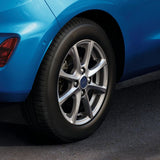 Originale Ford Fiesta/Fiesta Van Cerchi in lega 15" a 10 razze,Sparkle Silver