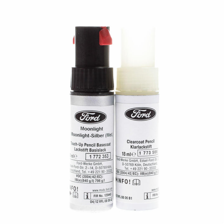 Penne ritocco carrozzeria Ford 9ml in Argento Chiaro di Luna Met. 2600478 (codice colore: 9QGCWWA)