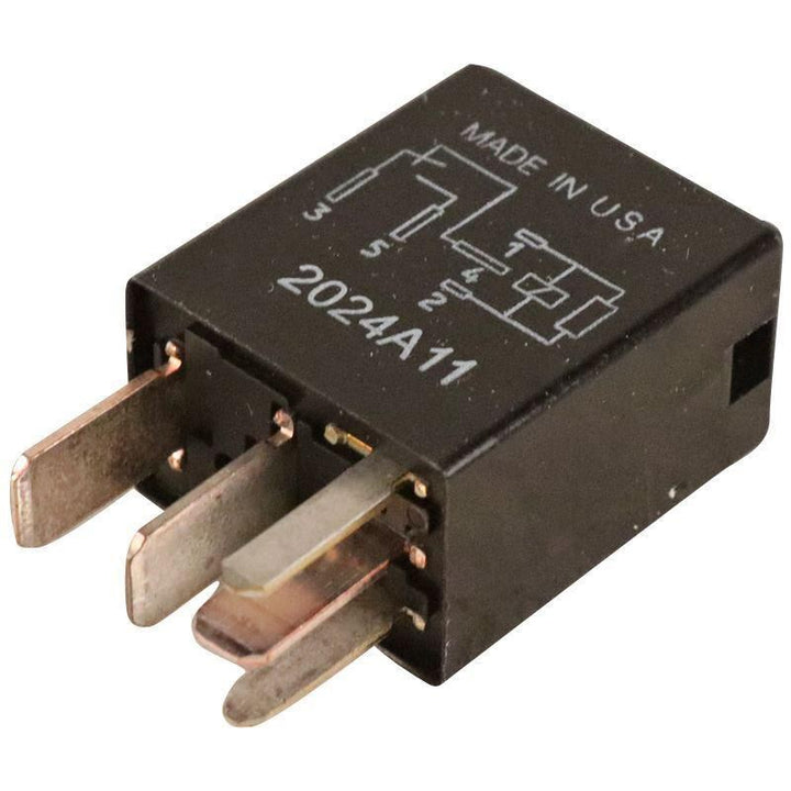 Micro relè 40 AMP 5 terminali nero alta potenza orig. Ford 4854235