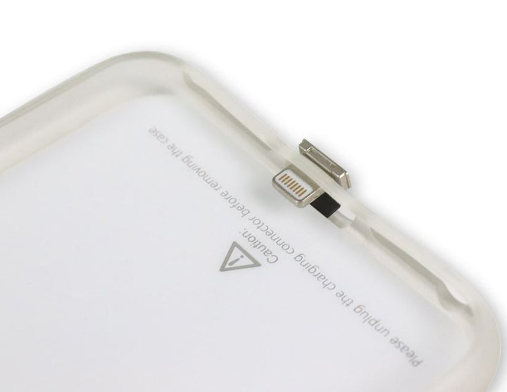 ACV* Custodia con funzione di ricarica wirless integrata per IPhone® 6+/7+, nero