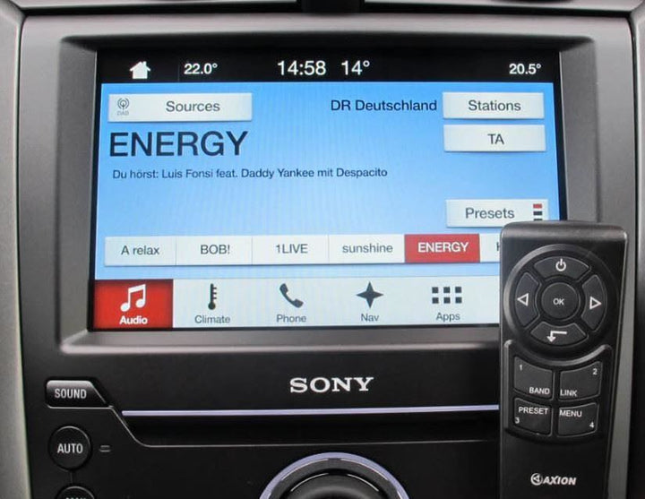 Axion* Digital Radio Upgrade per radio RDS-FM con funzione AF