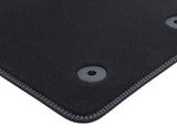 TAPPETINI PREMIUM IN VELLUTO ANTERIORI, NERO