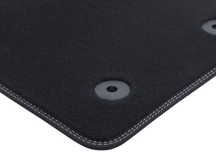 TAPPETINI PREMIUM IN VELLUTO ANTERIORI, NERO