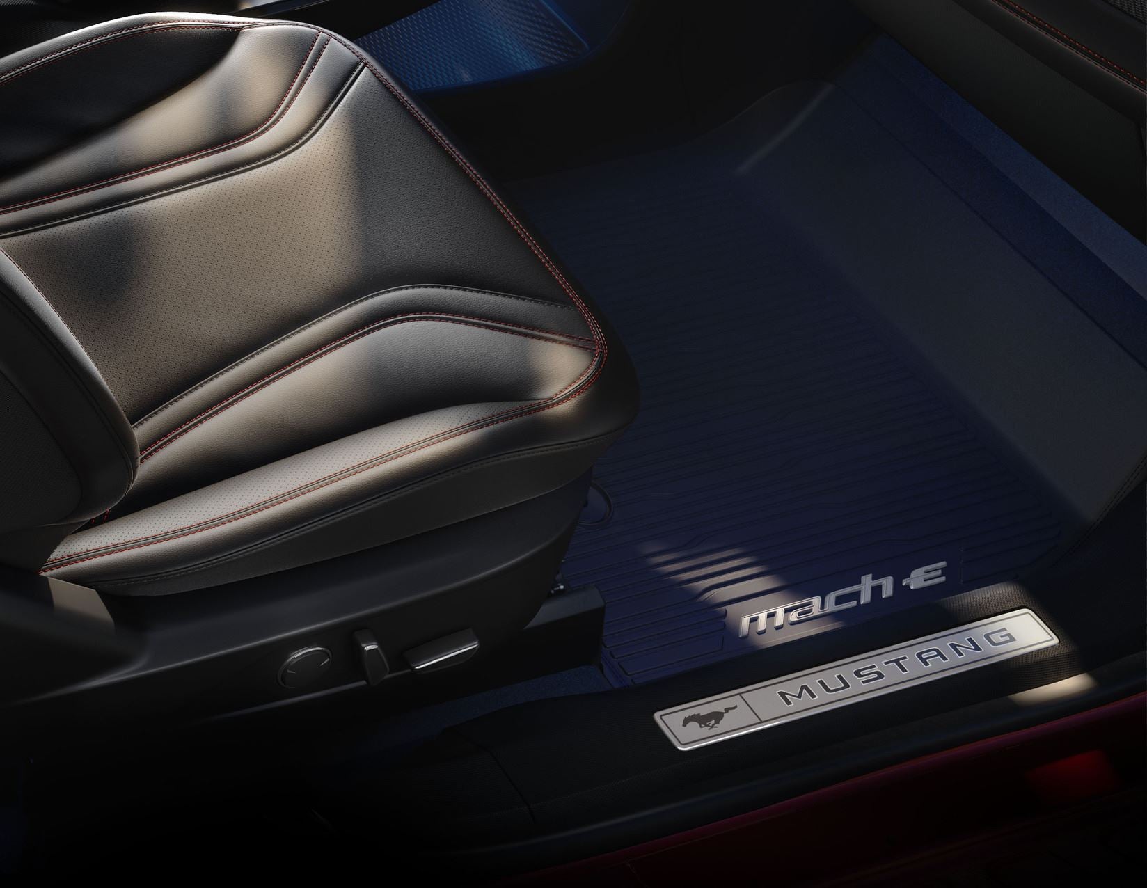 Tappetini In Gomma Anteriori Su Misura Per Mazda MX-30 (dal 2020) - Set Da 2 Pezzi, Antiscivolo, Bordo Rialzato 10mm