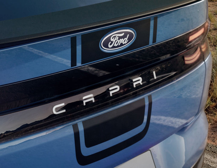Originale Ford All-Electric Capri® dal 10/2024 Strisce da gara over-the-top