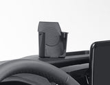 ACV* CARICABATTERIE UNIVERSALE INBAY A FORMA DI TAZZA PER SMARTPHONE COMPATIBILI QI, COLORE NERO