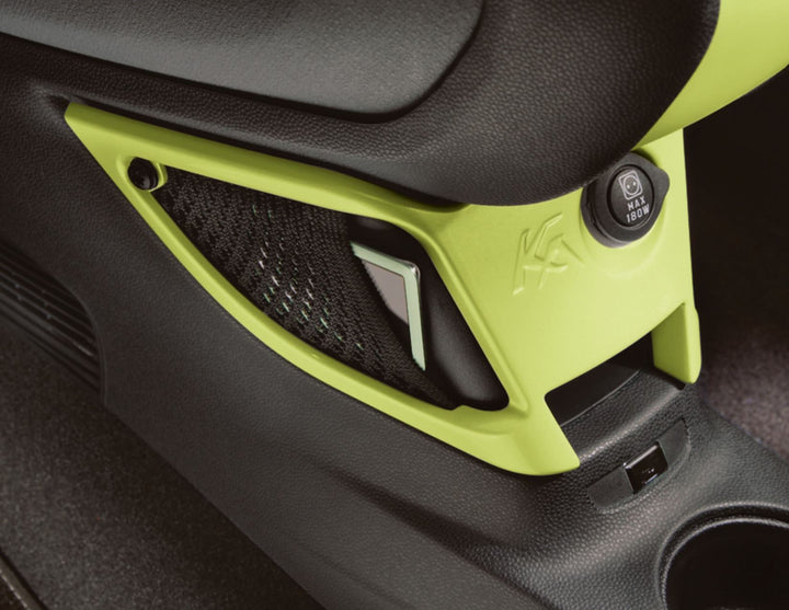 Originale Ford Ka Rete portaoggetti per consolle centrale Jump (verde)