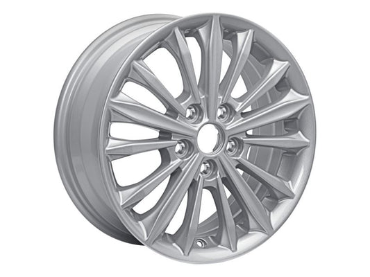 Cerchio in lega 16” 15 razze Sparkle Silver Focus 2018-2025
