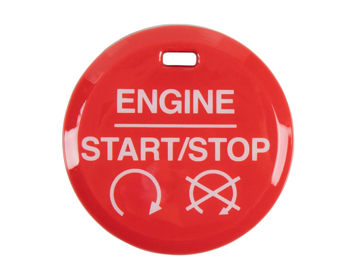 Originale Ford Mustang Tasto di avviamento Perfomance Colorato in rosso