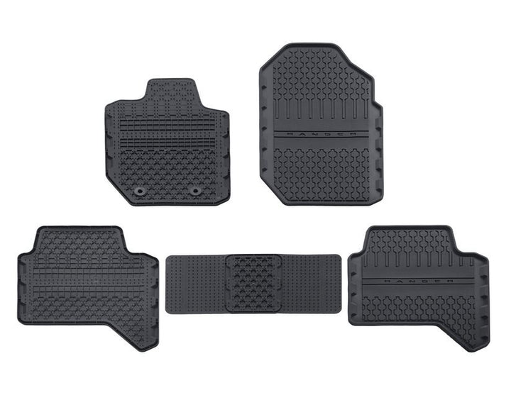 Originale Ford Ranger® 01/2012-06/2022 Tappetini in gomma Anteriori e posteriori