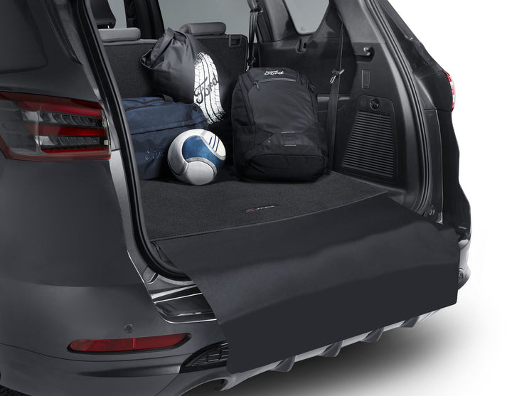 S-MAX TAPPETINO PROTETTIVO PER VANO BAGAGLI NERO, CON LOGO S-MAX 2015-