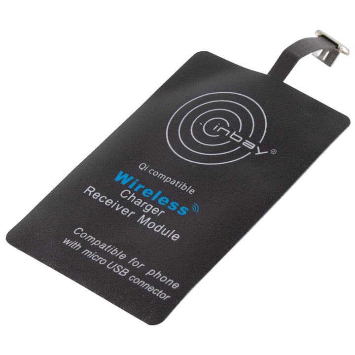ACV* RICEVITORE DI RICARICA INBAY QI UNIVERSALE, CON CONNETTORE MICRO-USB DA 2,0 COLORE NERO