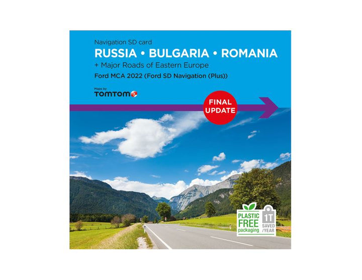 TomTom* Aggiornamento mappe per sistema navigazione con touchscreen 7