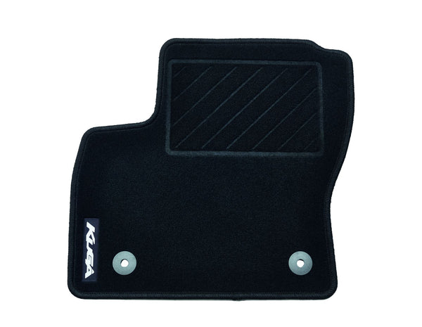 SPRINT Tappetini Auto In Moquette Su Misura – Compatibili Con Kuga I Restyling (2011-2012) – Antiscivolo Con Salvatacco E Fissaggi