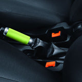 Originale Ford Ka Cuffia freno a mano Jump (verde) con anelli cromati opachi