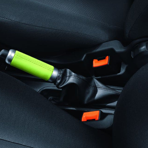 Originale Ford Ka Cuffia freno a mano Jump (verde) con anelli cromati opachi