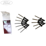 FIESTA MK7 KIT DI MONTAGGIO LABBRO PARAURTI ANTERIORE SPLITTER 2012-2019
