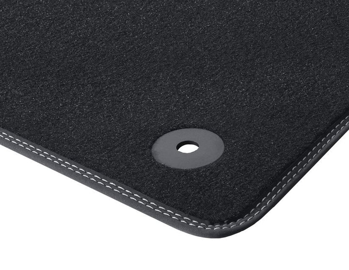 TAPPETINI, MOQUETTE STANDARD ANTERIORI, NERO