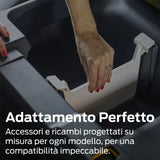 Barre trasversali tetto con serratura argento Fiesta Active 2017-2023
