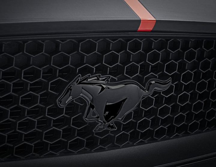 Originale Ford Mustang 03/2015-02/2018 Emblema Pony nero sulla griglia