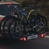 UEBLER* PORTABICI POSTERIORE X31-S, PER 3 BICICLETTE, INCLINABILE DI 60° GRADI
