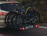 UEBLER* PORTABICI POSTERIORE X31-S, PER 3 BICICLETTE, INCLINABILE DI 60° GRADI