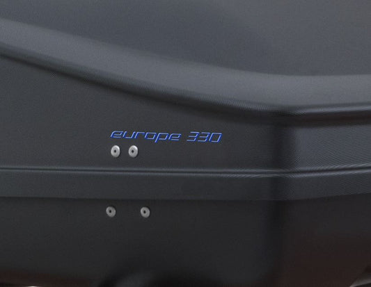 G3* Box da tetto Elegance Europe 330,nero opaco goffrato