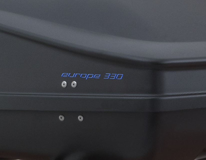 G3* Box da tetto Elegance Europe 330,nero opaco goffrato