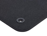 TAPPETINI PREMIUM IN VELLUTO ANTERIORI, NERO