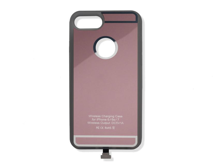 ACV* Custodia con funzione di ricarica wirless integrata per IPhone® 6/6S/7, rosegold