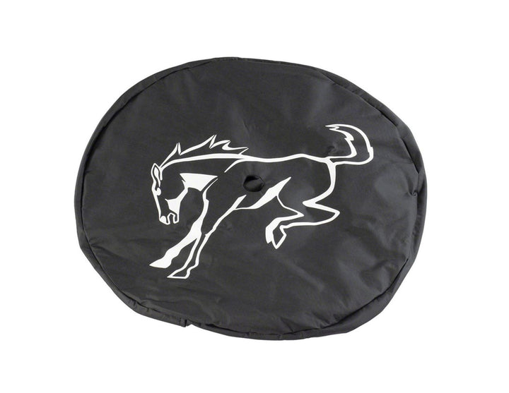 Originale Ford Bronco Copertura ruota di scorta nera con logo Bronco bianco