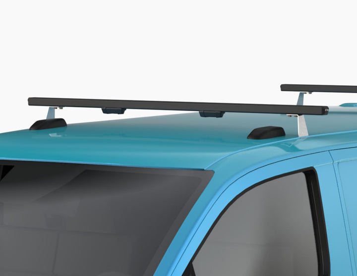 Ford Tourneo/Transit Custom® Q-Top® (Q-Tech)* Portapacchi base da tetto con set di 2 barre trasversali da tetto