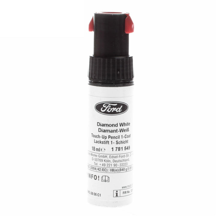 Penne ritocco carrozzeria Ford 9ml in Bianco Diamante 2595197 (codice colore: ZAFAWWA)